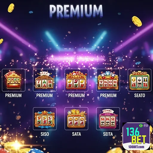 Imagem de jogos de cassino no site 136bet, destaque para variedade de jogos de azar online.